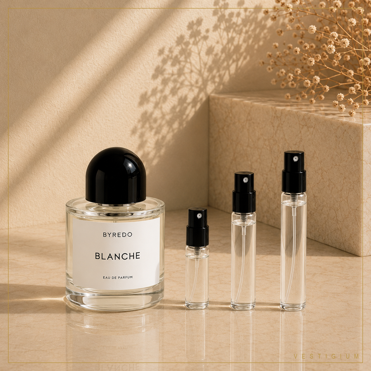 Blanche by Byredo, authentic decant sample by VESTIGIUM