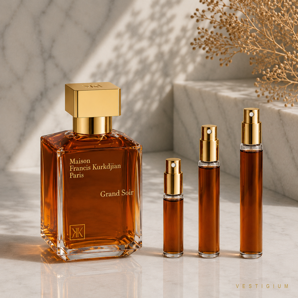 Grand Soir by Maison Francis Kurkdjian, authentic decant sample by VESTIGIUM
