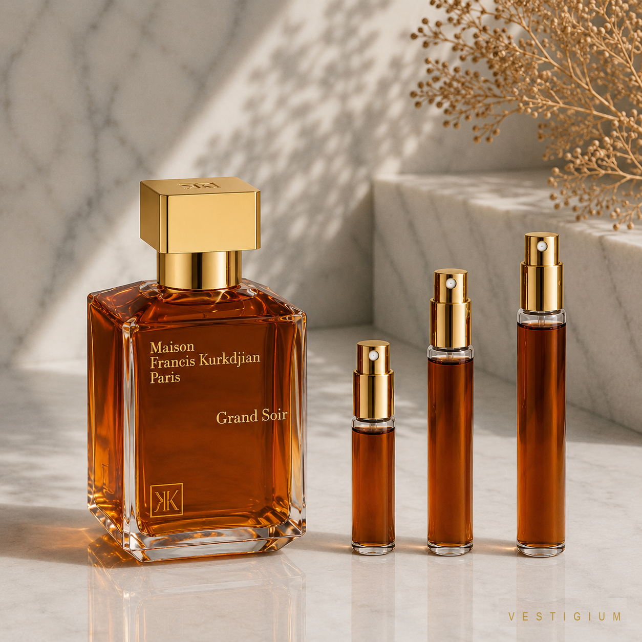 Grand Soir by Maison Francis Kurkdjian, authentic decant sample by VESTIGIUM