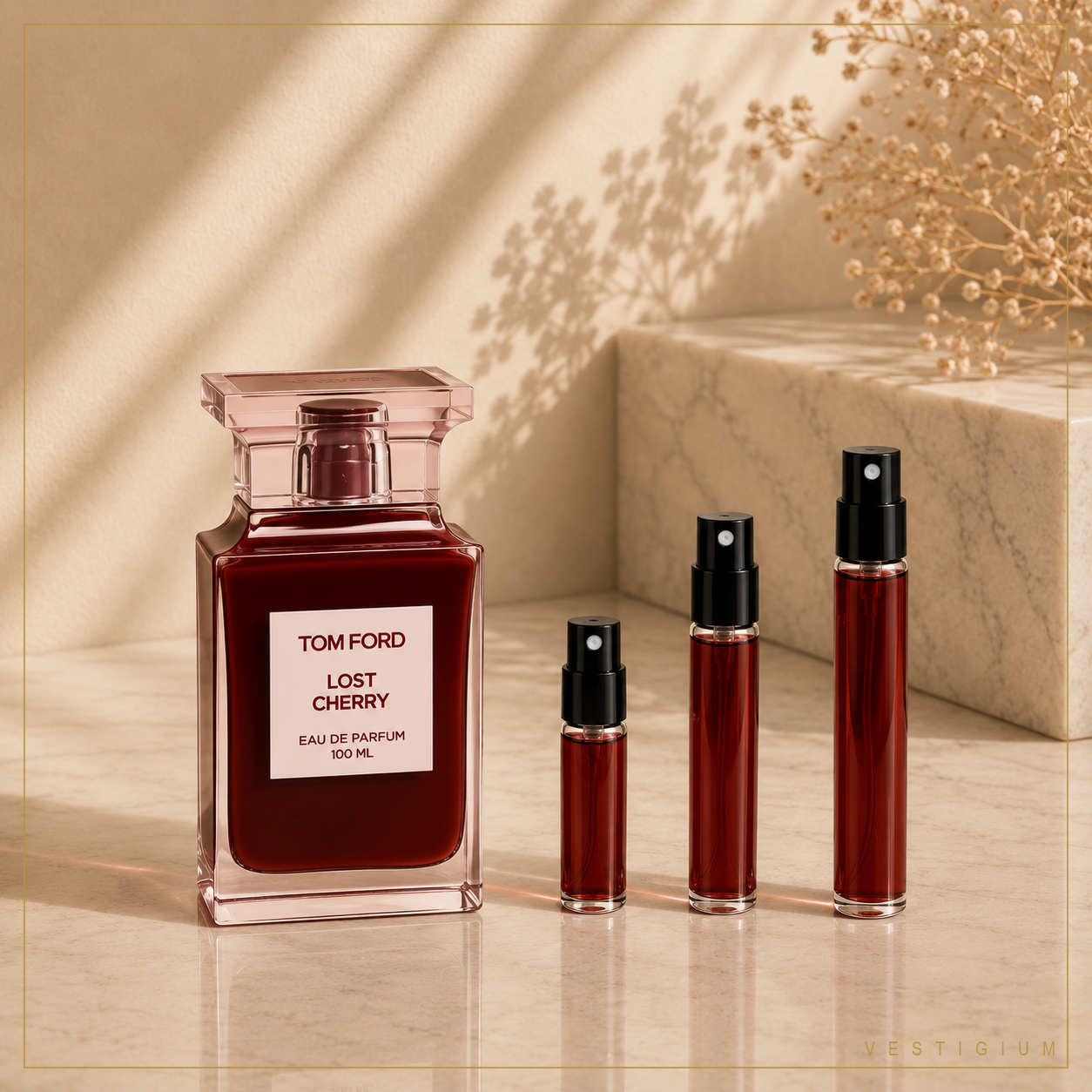 Lost Cherry by Tom Ford, authentic decant sample by VESTIGIUM