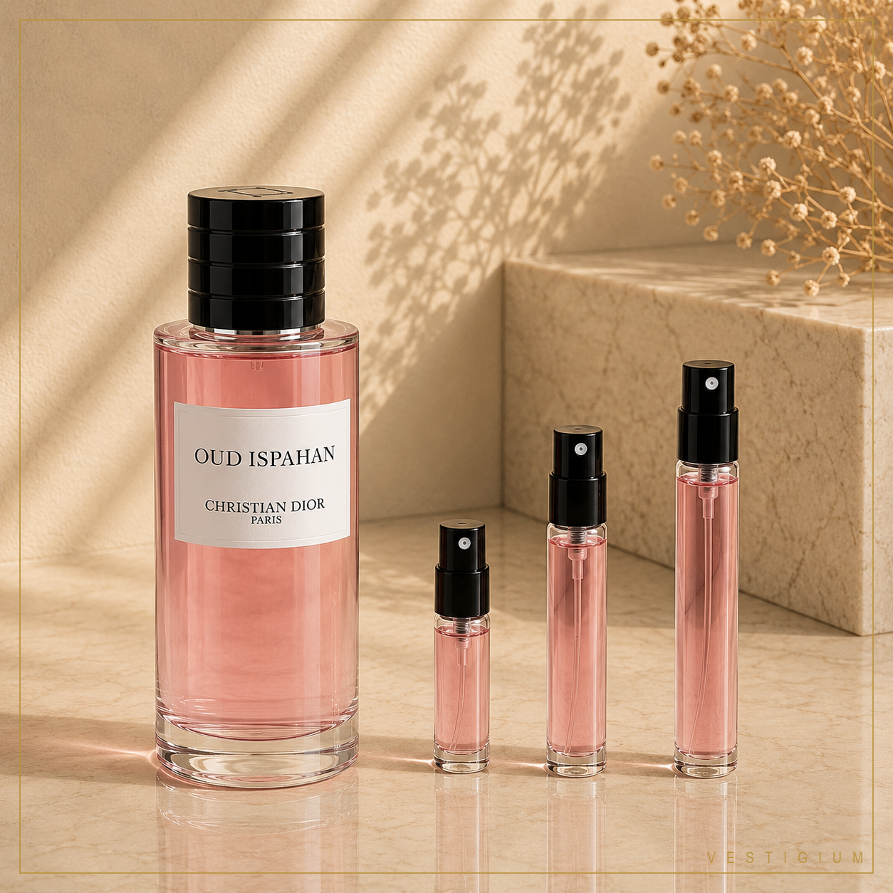 Oud Ispahan by Maison Christian Dior, authentic decant sample by VESTIGIUM